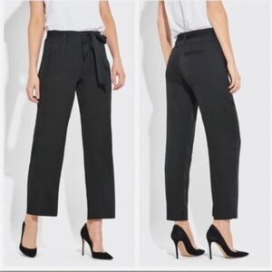 AYR The Mirage Silk Pant Size 0 Black Tie Waist